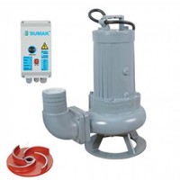 SUMAK SDTV50/2 380 VORTEX ÇARKLI FOSEPTİK DALGIÇ POMPASI 2 inç 380 V (KW 4-Hp 5.5)