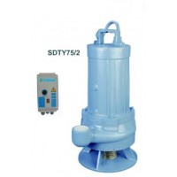 SUMAK SDTY75/2 AZ KİRLİ SU POMPASI 2 inç 380 V (KW 5.5-Hp 7.5)