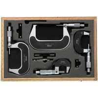 MİTUTOYO 102-911-40 DIŞ ÇAP MİKROMETRE SETİ(102 Serisi için) 0-100 mm