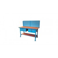 ÖNDER LİFT SCM-06 ÇALIŞMA MASASI + ÇİFT KASALI+PANOLU (Y.850/950-G.1700-D.700)