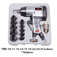 KL KLHV-403K HAVALI DARBELİ SOMUN SIKMA/SÖKME SETİ 1/2´´ 7000 dev/dak