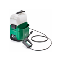 Hitachi  AW 18DBL 20 bar/18V / 5.0Ah Akülü Basınçlı Yıkama