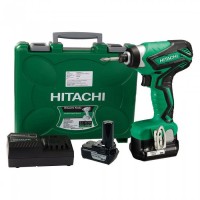  Hitachi WH10DAL 10.8Volt/1.5Ah Li-ion Çift Akülü Profesyonel Darbeli Tornavida 