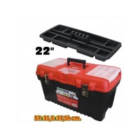 PROBOX PX-05319 PLASTİK ALET ÇANTASI METAL KİLİTLİ