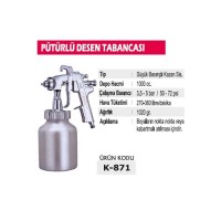 FELİX K-871 PÜTÜRLÜ DESEN TABANCASI